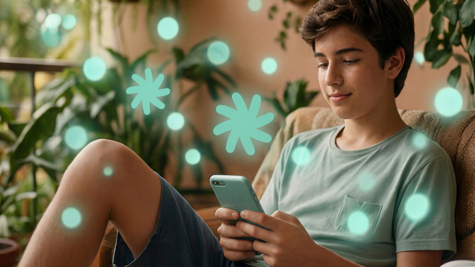 Tela do verilearn no celular com nível, sequência de dias e cards de estudo